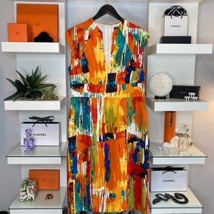 💙❤️💚 JAX LINEN BLEND DRESS